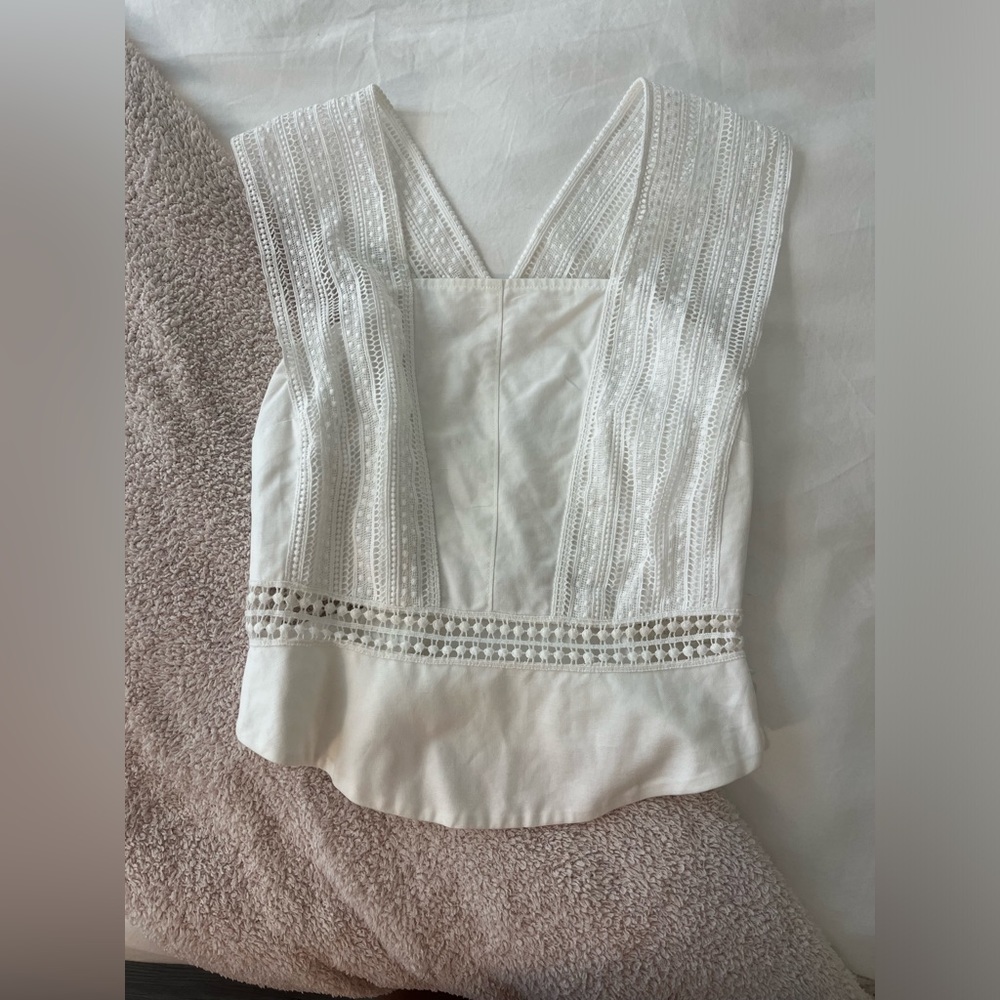 Rebecca Minkoff Cotton White Top